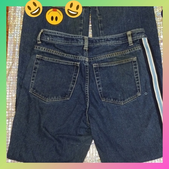 Wide leg Blue Jeans - Picture 4 of 6